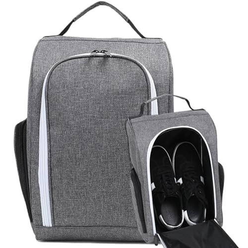 Pineeseatile Golfschuhbeutel Männer große Kapazität Golf -Accessoire -Tasche mit Griff und Seitenlüftung Golfschuhbeutel wasserdichte und staubdicht von Pineeseatile