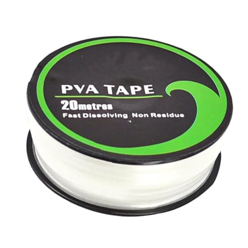 Pineeseatile PVA-Klebeband schnell wasserlöslich klare Stringfolie Wasser auflöste Karpfenfischfuttermittel, Fischereispulenspulen von Pineeseatile