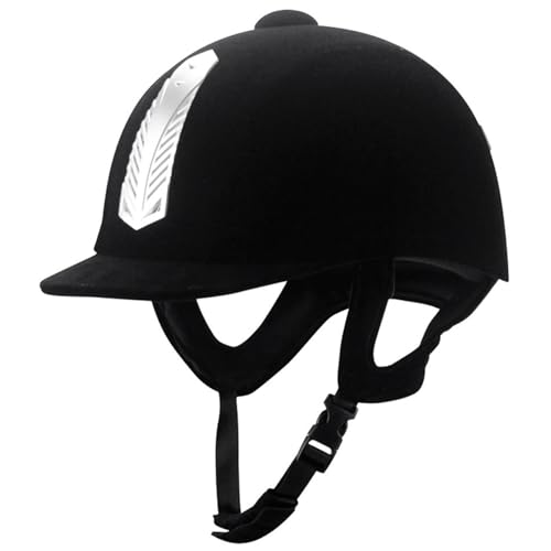 Reithelm, atmungsaktives weiches Polster-Reithut mit aischierbarem Riemen, Sicherheit gegen Kollision Reithelme und Helme für Frauen, 58 cm, Reithut Reithelm, atmungsaktives weiches Polster-Reithut mit aischierbarem Riemen, Sicherheit gegen Kollision Reithelme und Helme für Frauen, 58 cm, Reithut von Pineeseatile