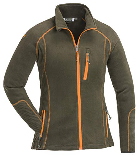 PINEWOOD Damen Micco Fleece Jacke, Dark Oliv, L PINEWOOD Damen Micco Fleece Jacke, Dark Oliv, L von Pinewood