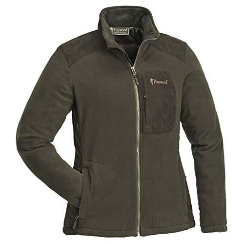 PINEWOOD Damen Wildmark Membran Fleece Jacke, Braun/Wildlederbraun, L PINEWOOD Damen Wildmark Membran Fleece Jacke, Braun/Wildlederbraun, L von Pinewood
