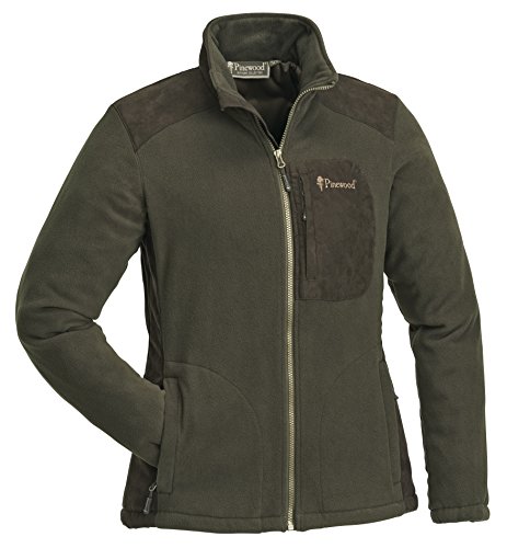 PINEWOOD Damen Wildmark Membran Fleece Jacke, Braun/Wildlederbraun, XL von Pinewood