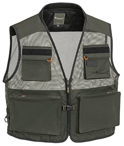 PINEWOOD Erwachsene Activ Fishing Weste, DarkGreen, S-M PINEWOOD Erwachsene Activ Fishing Weste, DarkGreen, S-M von Pinewood