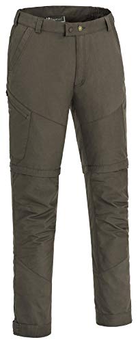 PINEWOOD Herren Tiveden TC Stretch Zip Off Hose, Dunkeloliv, D104 von Pinewood