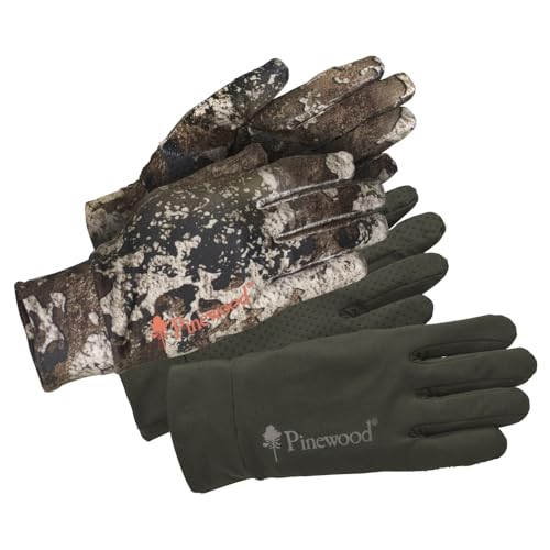 Pinewood 1173 Furudal Liner Handschuhe 2-Pack Strata/Mossgreen (989) XS-S von Pinewood