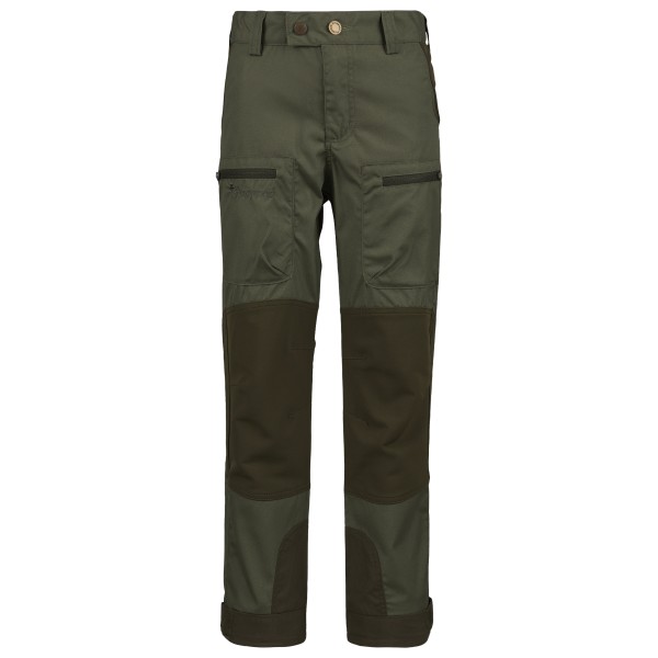 Pinewood - Caribou TC Kids Hose - Trekkinghose Gr 140 grün von Pinewood