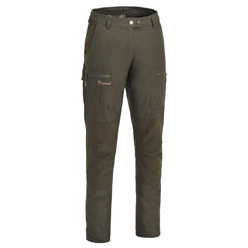 PINEWOOD Damen Caribou TC Hose, Dunkeloliv, 40 von Pinewood