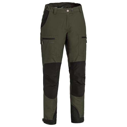 Pinewood Damen Caribou Tc Hose, Moosgrün/Schwarz, 34 EU von Pinewood