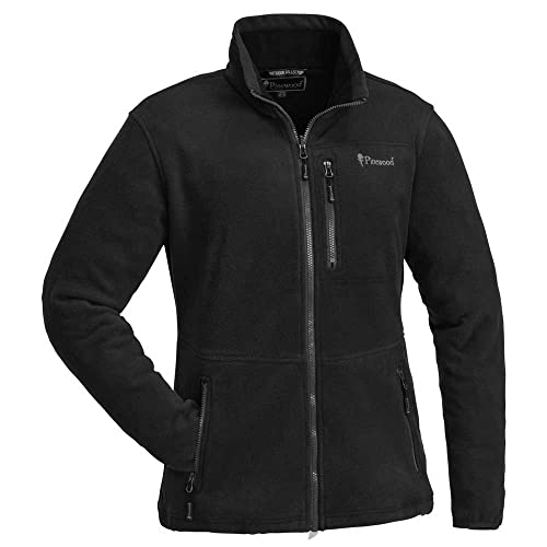 PINEWOOD Damen Finnveden Fleece Jacke, Schwarz, M von Pinewood