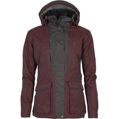 Pinewood Dog Sports 2.0 Women Jacket Earth Plum/D.Anthracite XS von Pinewood