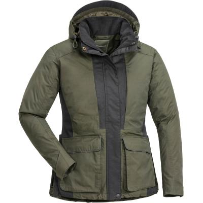 Pinewood Dog Sports 2.0 Women Jacket Mossgreen/Black L von Pinewood