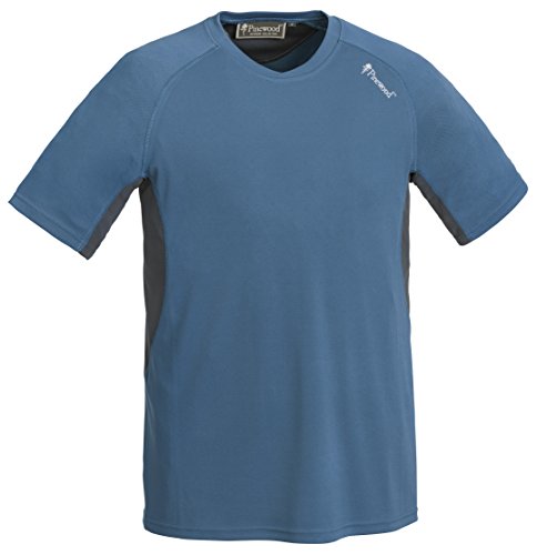 PINEWOOD Herren Activ T-Shirt, Blau/Grau, L von Pinewood