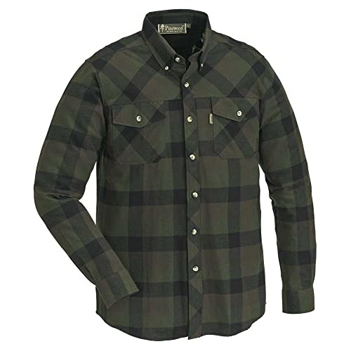 Pinewood Herren Lumbo Hemd, Grün/Schwarz, XL EU Pinewood Herren Lumbo Hemd, Grün/Schwarz, XL EU von Pinewood