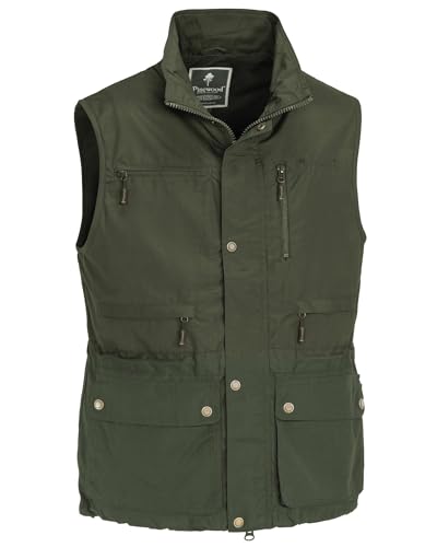 Pinewood Herren Tiveden Weste - Outdoor Weste Herren mit vielen praktischen Taschen, Mückenschutz, UV-Schutz und verstellbarer Passform für extra Komfort - langlebig und robust Pinewood Herren Tiveden Weste - Outdoor Weste Herren mit vielen praktischen Taschen, Mückenschutz, UV-Schutz und verstellbarer Passform für extra Komfort - langlebig und robust von Pinewood