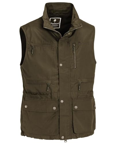Pinewood Herren Tiveden Weste - Outdoor Weste Herren mit vielen praktischen Taschen, Mückenschutz, UV-Schutz und verstellbarer Passform für extra Komfort - langlebig und robust Pinewood Herren Tiveden Weste - Outdoor Weste Herren mit vielen praktischen Taschen, Mückenschutz, UV-Schutz und verstellbarer Passform für extra Komfort - langlebig und robust von Pinewood