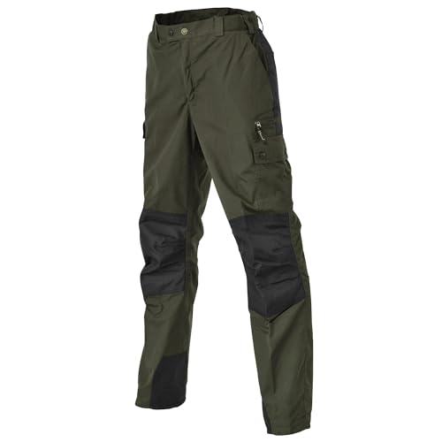 PINEWOOD Kinder Outdoorhose LAPPLAND Kids Hose, Moosgrün/Schwarz, 116 von Pinewood