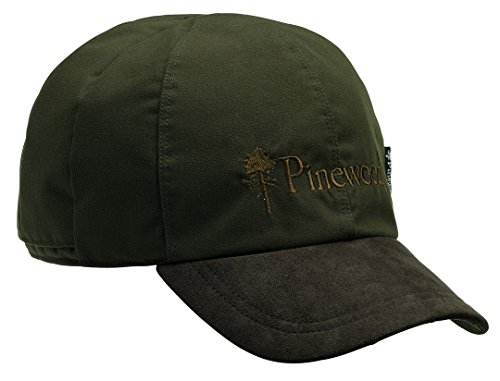 Pinewood Kodiac Jagdmuetze Jagdcap Jagdkappe Wendecap M/L Jagdbraun/Orange von Pinewood