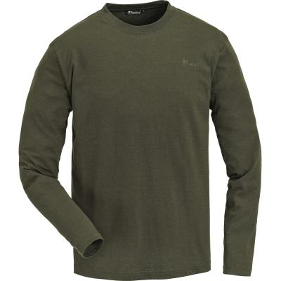 Pinewood Long Sleeve 2-Pack T-Shirt Green 3XL von Pinewood