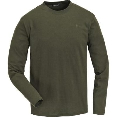 Pinewood Long Sleeve 2-Pack T-Shirt Green 4XL von Pinewood