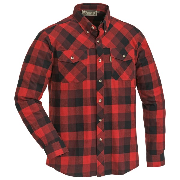 Pinewood - Lumbo Shirt - Hemd Gr 3XL rot Pinewood - Lumbo Shirt - Hemd Gr 3XL rot von Pinewood