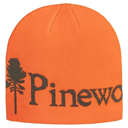 Pinewood Melange Strickmütze meliert Orange/Grün von Pinewood