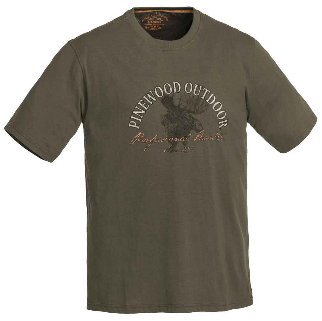 Pinewood Moose 2018 T-Shirt Größe: L, Farbe: Khaki Grün Pinewood Moose 2018 T-Shirt Größe: L, Farbe: Khaki Grün von Pinewood