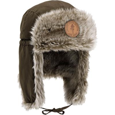 Pinewood Murmansk Winterkappe Suede Brown M-L von Pinewood