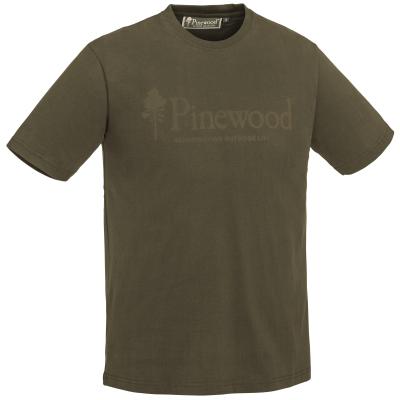 Pinewood Outdoor Life T-Shirt H.Olive M von Pinewood