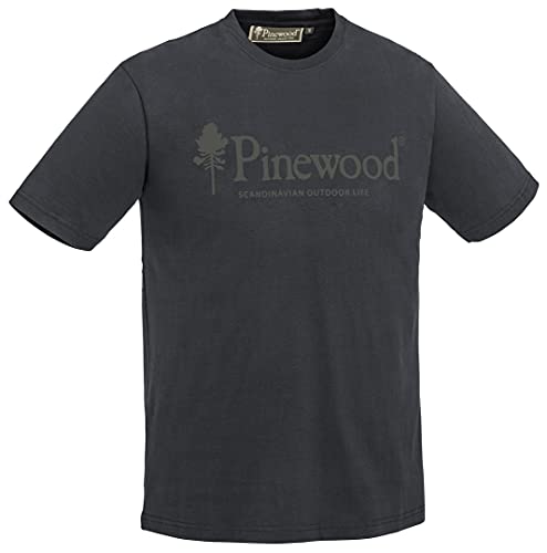 Pinewood Outdoor Life T-Shirt Herren blau von Pinewood