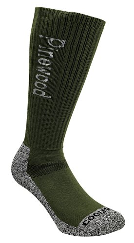 Pinewood Unisex Socken Coolmax Lang 2-Pack, grün/grau, 43-45 von Pinewood