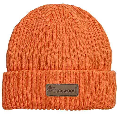 Pinewood Unisex Stöten strik Mütze, Orange, Einheitsgröße EU Pinewood Unisex Stöten strik Mütze, Orange, Einheitsgröße EU von Pinewood
