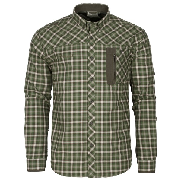 Pinewood - Wolf Shirt - Hemd Gr 3XL;5XL;L;M;S;XL;XXL grau;oliv von Pinewood
