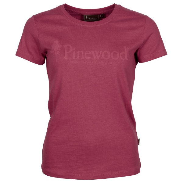 Pinewood - Women's Outdoor Life Damen T-Shirt - T-Shirt Gr S rosa von Pinewood