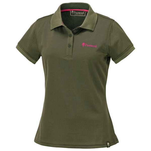 Pinewood - Women's Ramsey Coolmax Polo Shirt - Polo-Shirt Gr S oliv Pinewood - Women's Ramsey Coolmax Polo Shirt - Polo-Shirt Gr S oliv von Pinewood