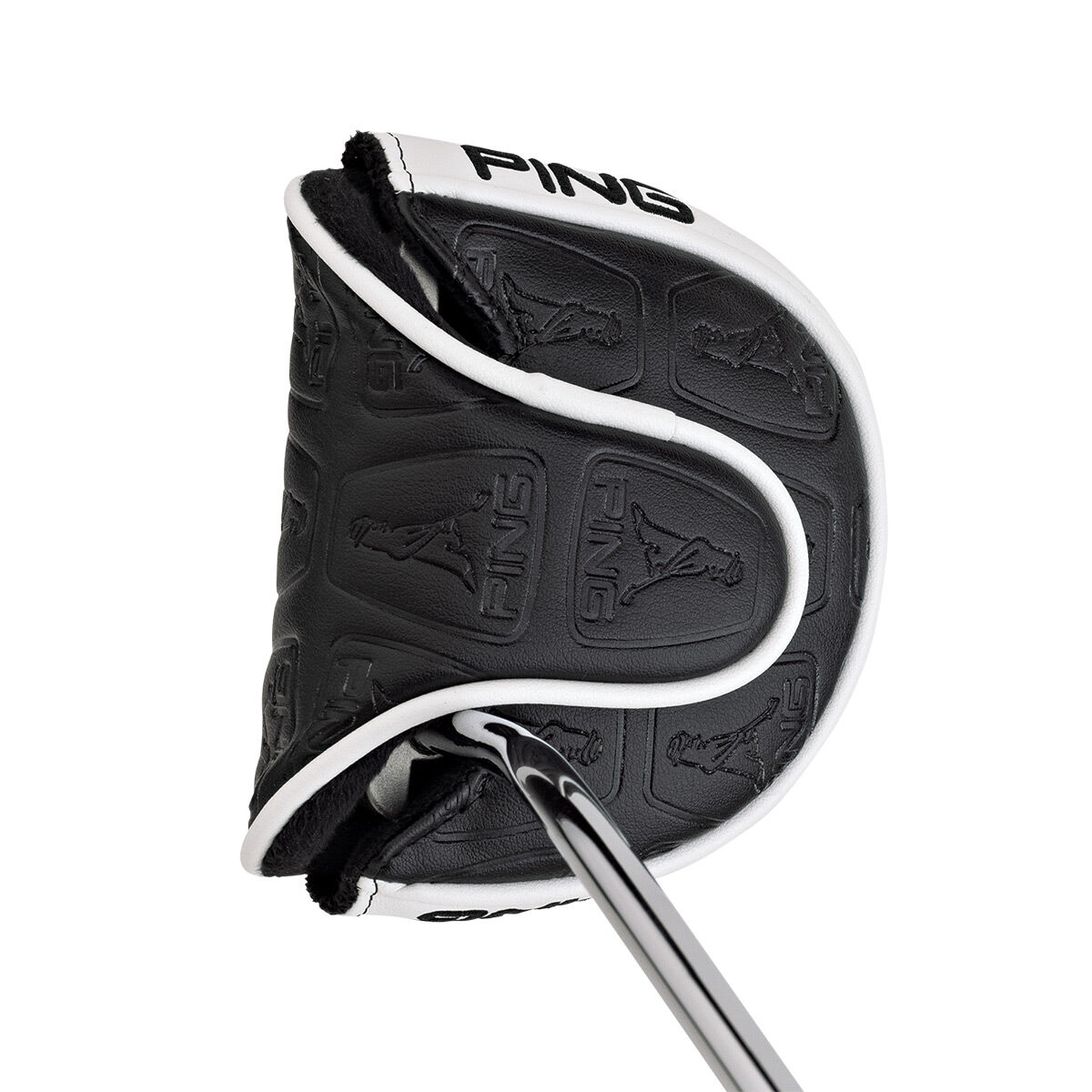 PING Core 214 Mallet Golf Putter Golf Head Cover, Mens, White/black | American Golf von Ping