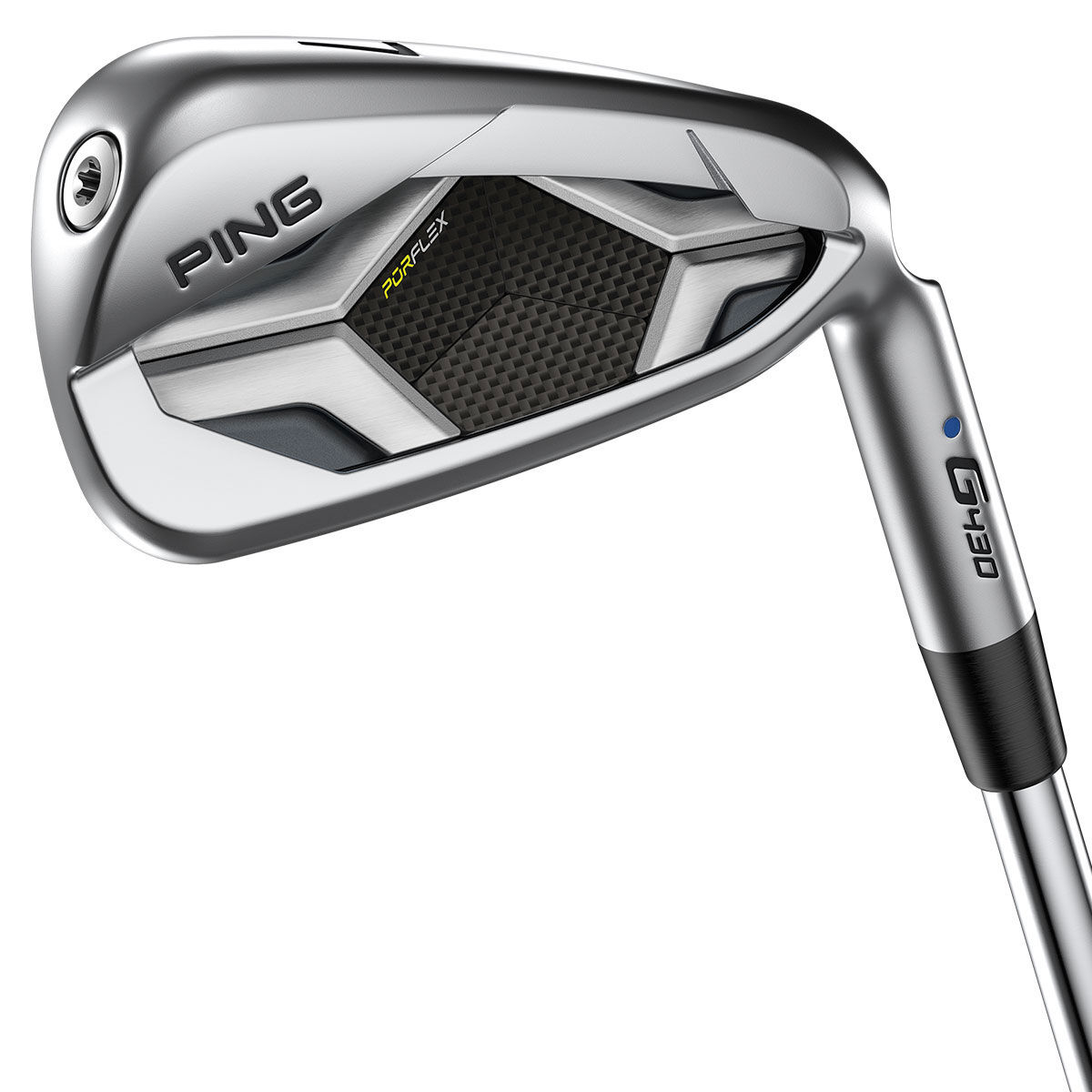 PING Grey G430 Steel Right Hand 0.5" Longer Stiff 5-pw 54 7 Golf Irons 1° Upright | American Golf, One Size von Ping