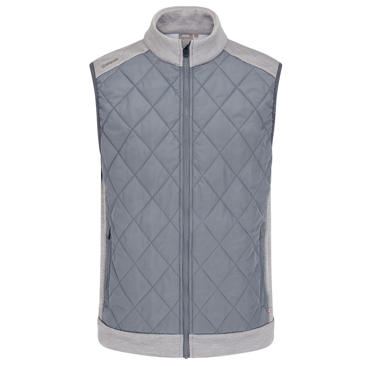 PING Men's Aaran Hybrid Golf Vest, Mens, Griffin marl/rock, Large | American Golf von Ping