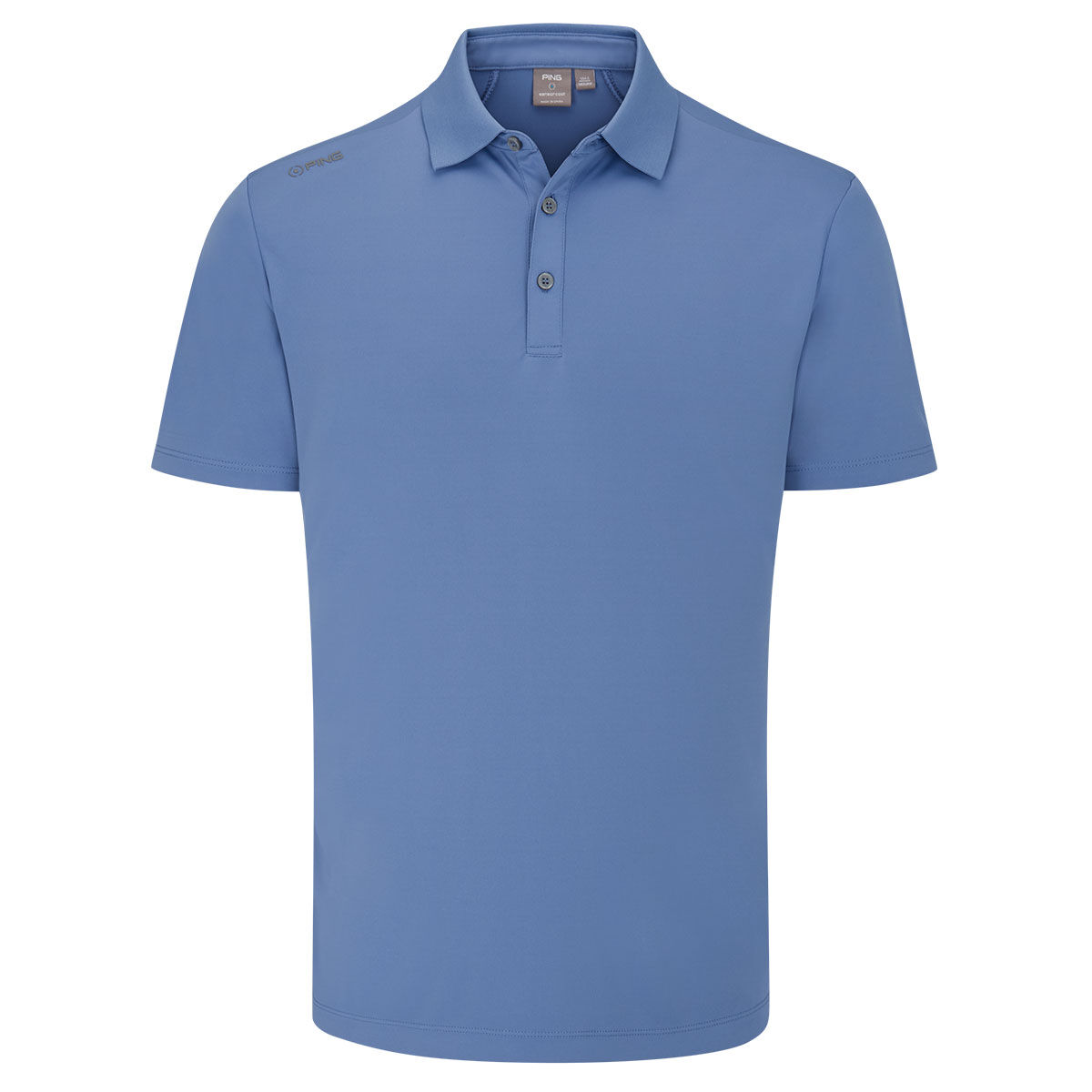 PING Men's Lindum Stretch Golf Polo Shirt, Mens, Airforce blue, Xxxl | American Golf von Ping