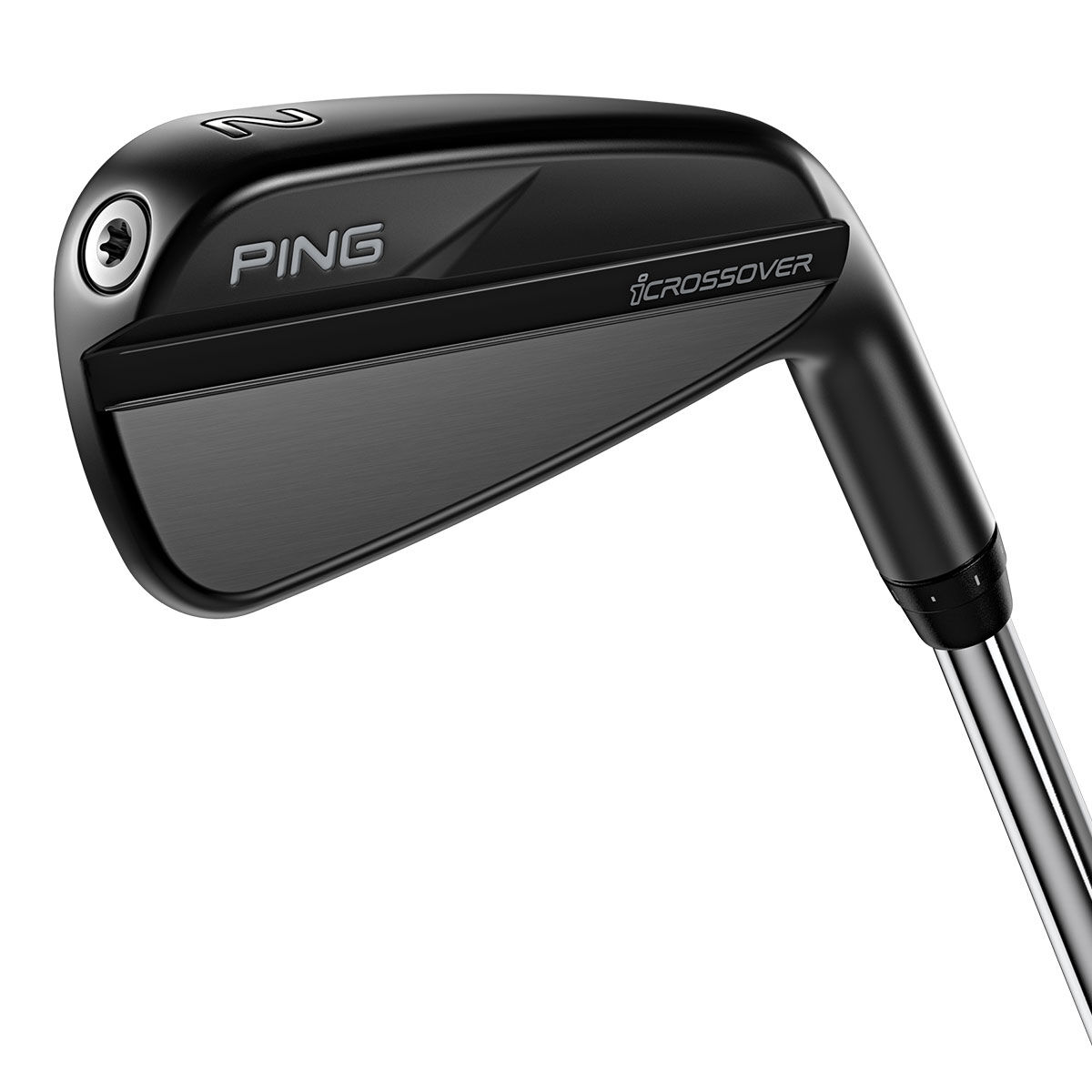 Ping Men's Black Adjustable iCrossover Graphite Custom Fit Golf Hybrid | American Golf, Male von Ping