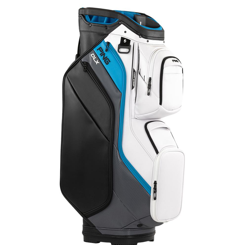 'Ping DLX Cartbag weiss/grau/blau' 'Ping DLX Cartbag weiss/grau/blau' von Ping