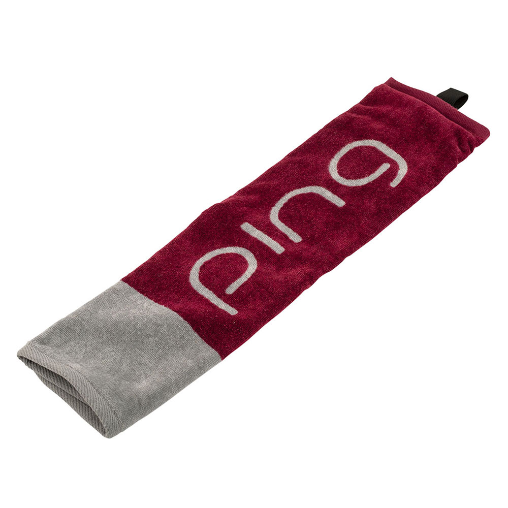 'Ping Damen TriFold Handtuch rot/grau' 'Ping Damen TriFold Handtuch rot/grau' von Ping