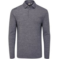 Ping Emmett Langarm Polo dunkelgrau melange Ping Emmett Langarm Polo dunkelgrau melange von Ping