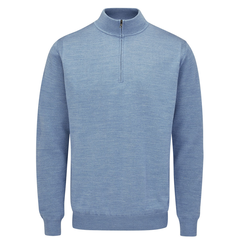 'Ping Golf Herren Croy 1/4 Zip Windbreaker Pullover blau' von Ping