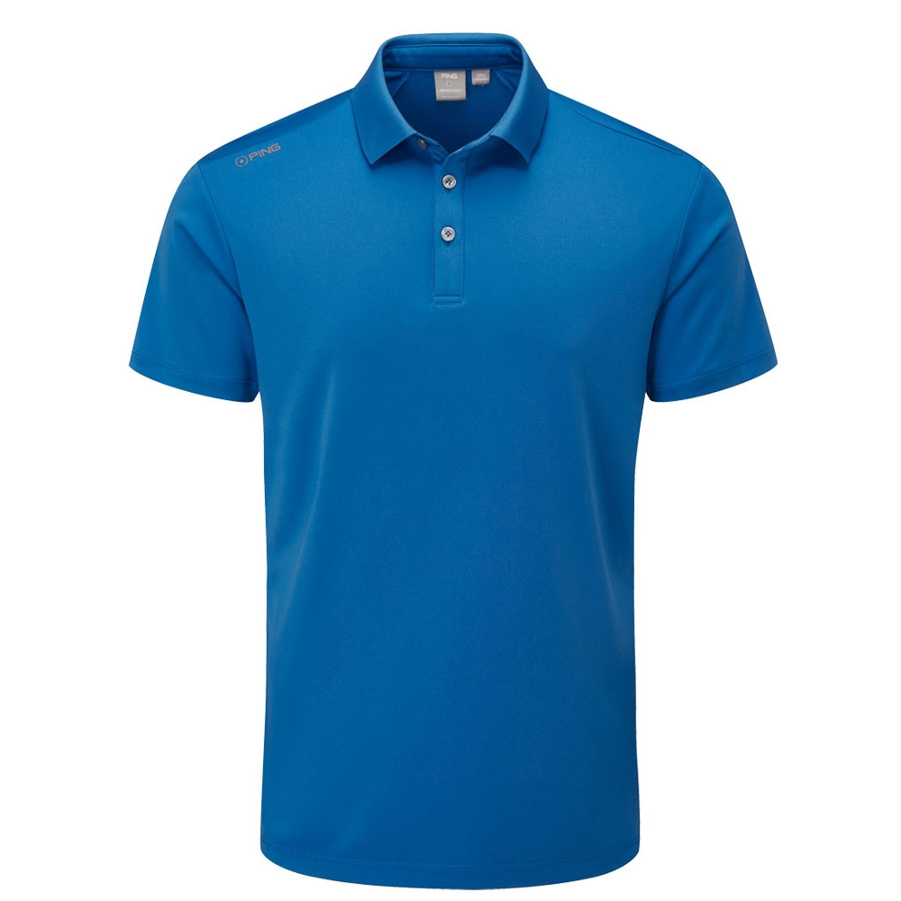 'Ping Golf Herren Polo Lindum blau' von Ping