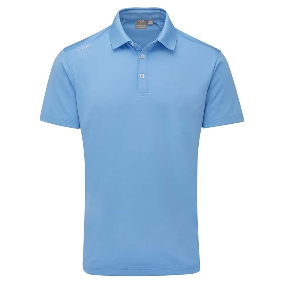 'Ping Golf Herren Polo Lindum hellblau' von Ping