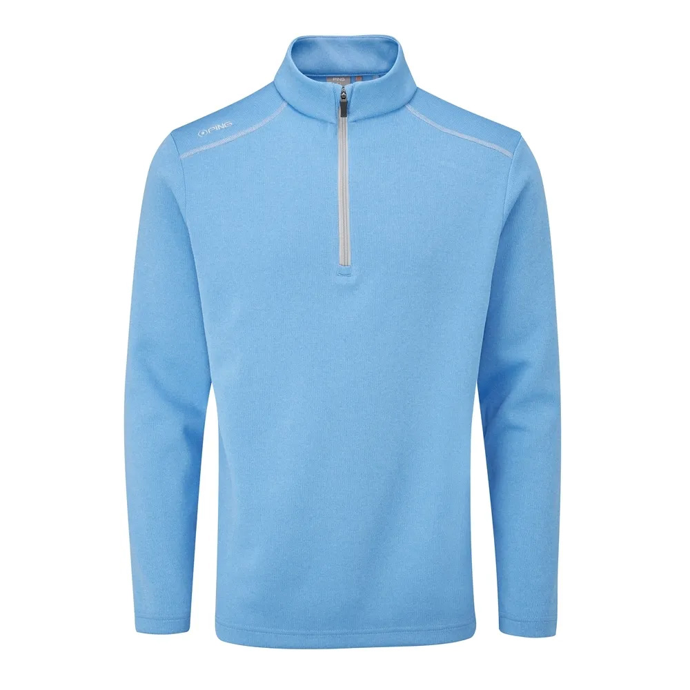 'Ping Golf Herren Ramsey 1/4 Zip Sweater hellblau' von Ping