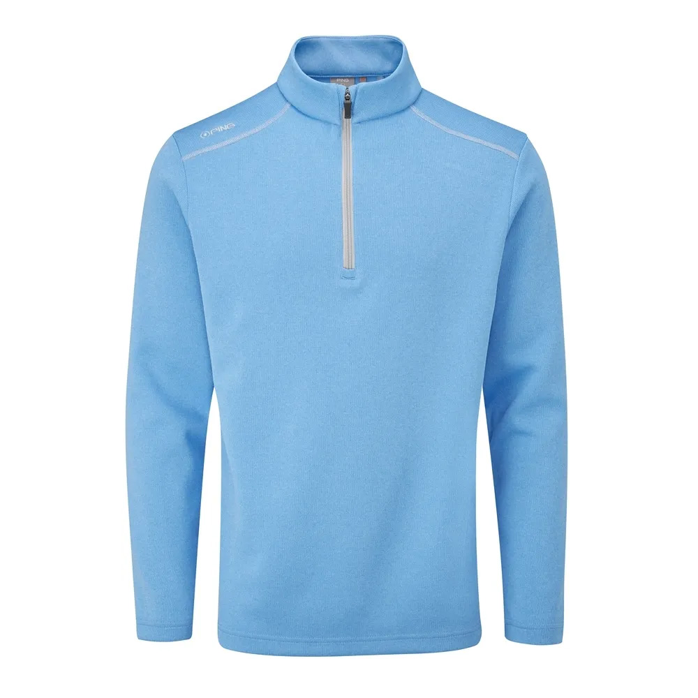 'Ping Golf Herren Ramsey 1/4 Zip Sweater hellblau' 'Ping Golf Herren Ramsey 1/4 Zip Sweater hellblau' von Ping