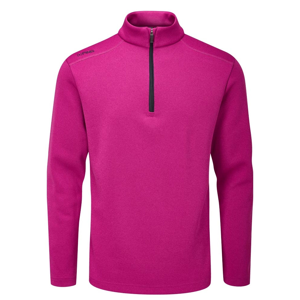 'Ping Golf Herren Ramsey 1/4 Zip Sweater magenta' 'Ping Golf Herren Ramsey 1/4 Zip Sweater magenta' von Ping