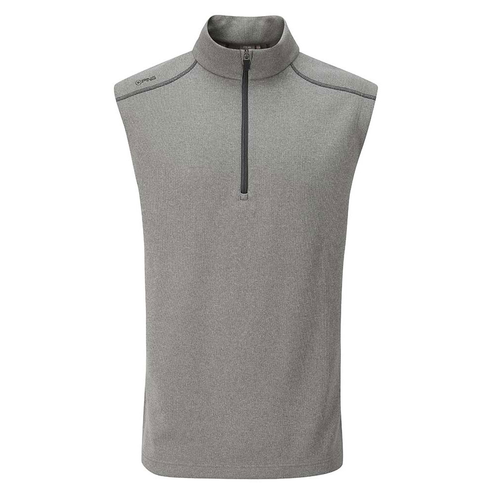 'Ping Golf Herren Ramsey Weste 1/4 Zip grau' 'Ping Golf Herren Ramsey Weste 1/4 Zip grau' von Ping