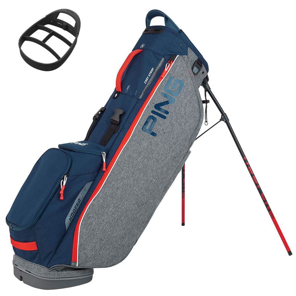 'Ping Hoofer Lite Standbag grau/navy' 'Ping Hoofer Lite Standbag grau/navy' von Ping